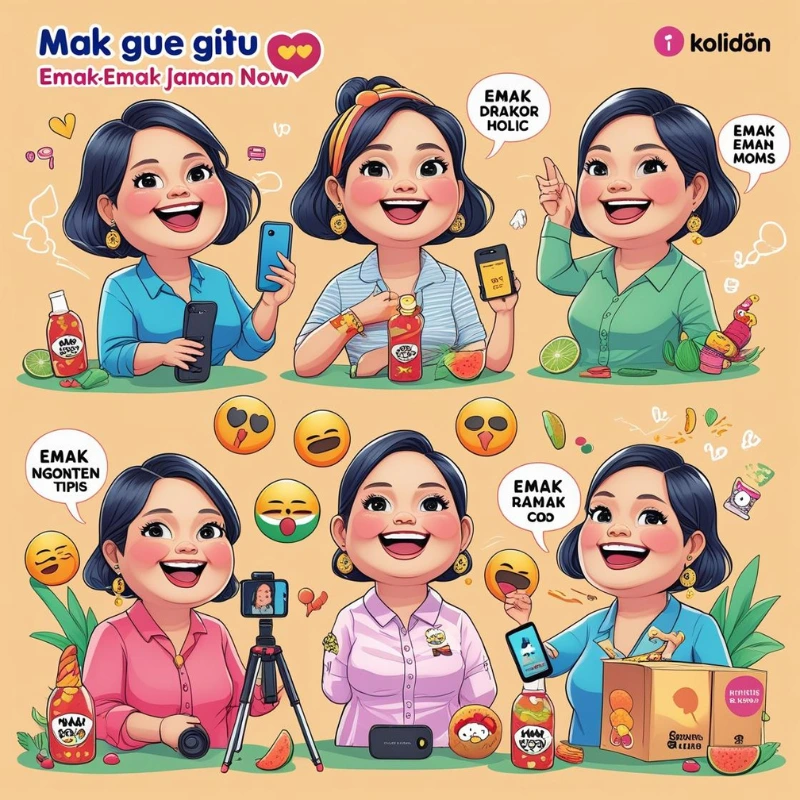Gambar Mak Gue Gitu